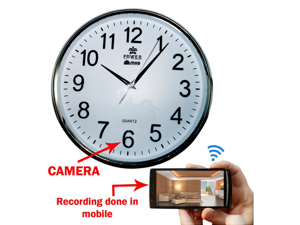 Camera Invisible Wall Clocks Home/Office Cameras in Kampala Uganda, Personal/Security Defense Equipment Supplier in Uganda, Security Equipment in Uganda, Cyclops Defence Systems Ltd Uganda, Ugabox