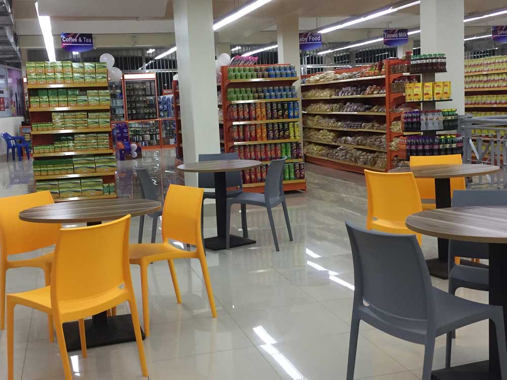 Food & Snacks Area in Master Supermarket, Ntinda Shopping Centre, Kampala Uganda