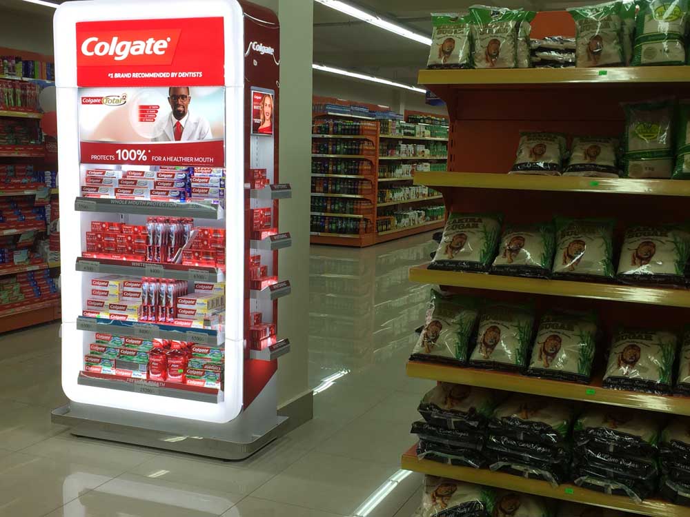 Sugar, Toothpaste, Colgate, Well Stocked Supermarket in Uganda, Master Supermarket, Ntinda Shopping Centre, Kampala Uganda