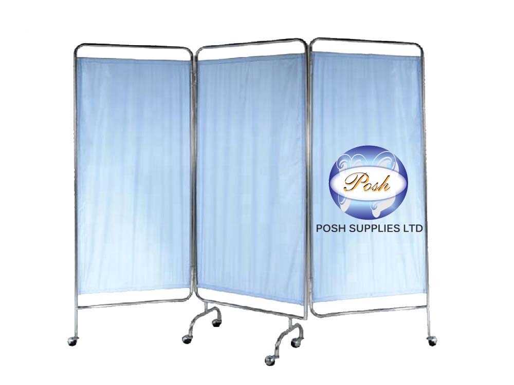 Stainless Ward Screens Washable for Sale in Kampala Uganda. Medical Ward Curtain, Hospital Bed Screen Curtain, Ward Cloth Screens in Uganda, Medical Supply, Medical Equipment, Hospital, Clinic & Medicare Equipment Kampala Uganda, Posh Supplies Limited Uganda, Ugabox