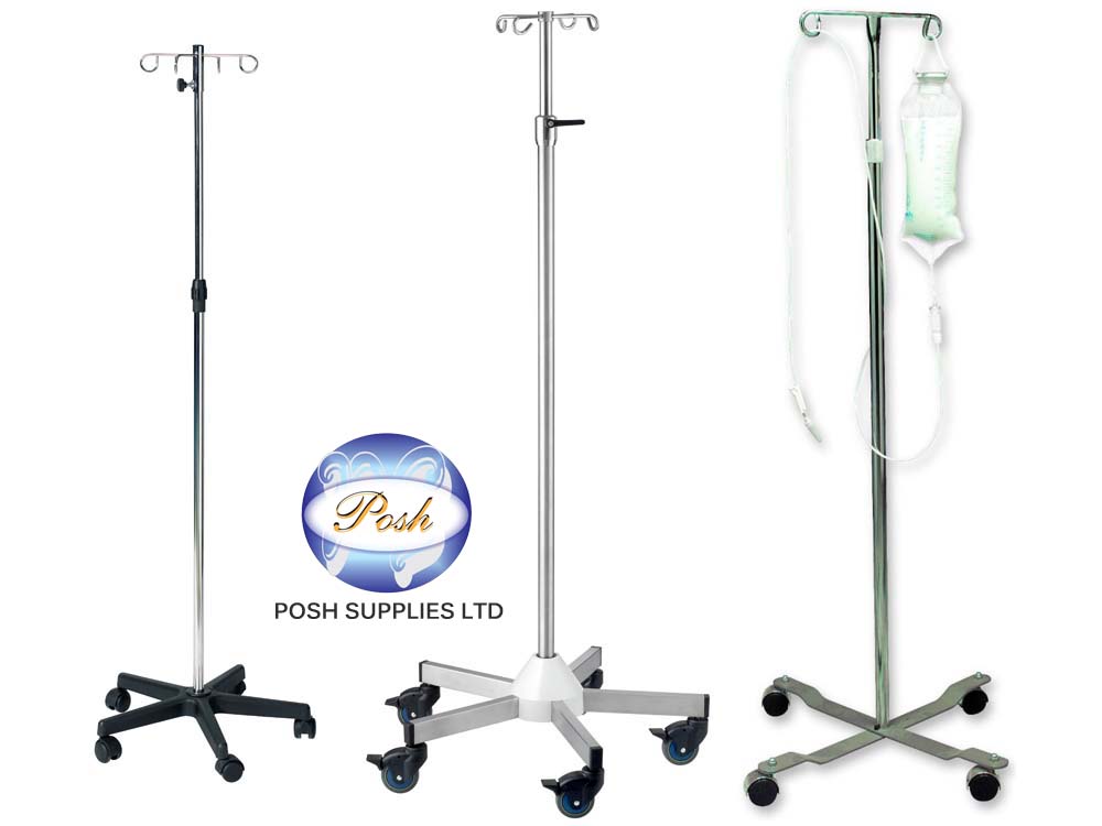 Mobile Drip Stands for Sale Kampala Uganda. Medical Trolleys Uganda, Medical Supply, Medical Equipment, Hospital, Clinic & Medicare Equipment Kampala Uganda. Posh Supplies Limited Uganda, Ugabox