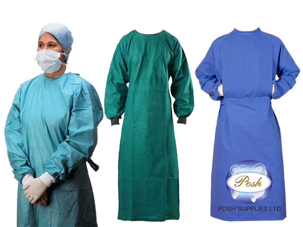 Surgical Gowns for Sale in Kampala Uganda. Medical Uniforms, Hospital Uniforms in Uganda, Medical Supply, Medical Equipment, Hospital, Clinic & Medicare Equipment Kampala Uganda, Posh Supplies Limited Uganda, Ugabox