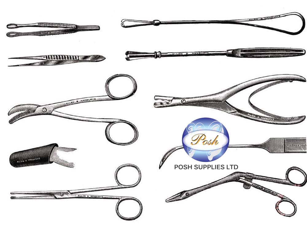 Surgical Instruments for Sale in Kampala Uganda. Stainless Steel Surgical Instruments Uganda, Medical Supply, Medical Equipment, Hospital, Clinic & Medicare Equipment Kampala Uganda. Posh Supplies Limited Uganda, Ugabox