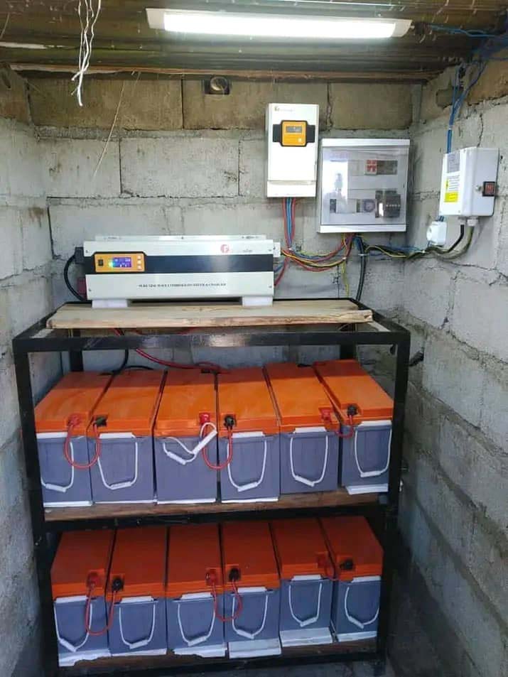 Solar Backup Battery System Installation in Kampala Uganda. Electric Solar Power Storage System. Solar Energy Systems Installation in Uganda. Solar Power Company in Uganda, Quality Matrix Technical Services Uganda, Ugabox