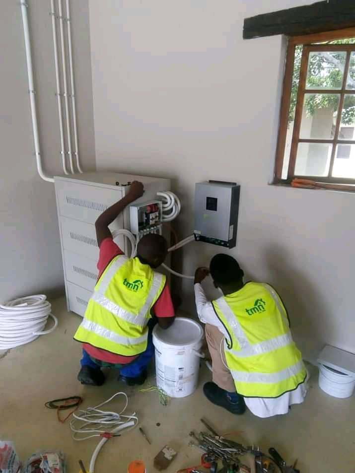 Solar Backup Battery System Installation in Kampala Uganda. Electric Solar Power Storage System. Solar Energy Systems Installation in Uganda. Solar Power Company in Uganda, Quality Matrix Technical Services Uganda, Ugabox