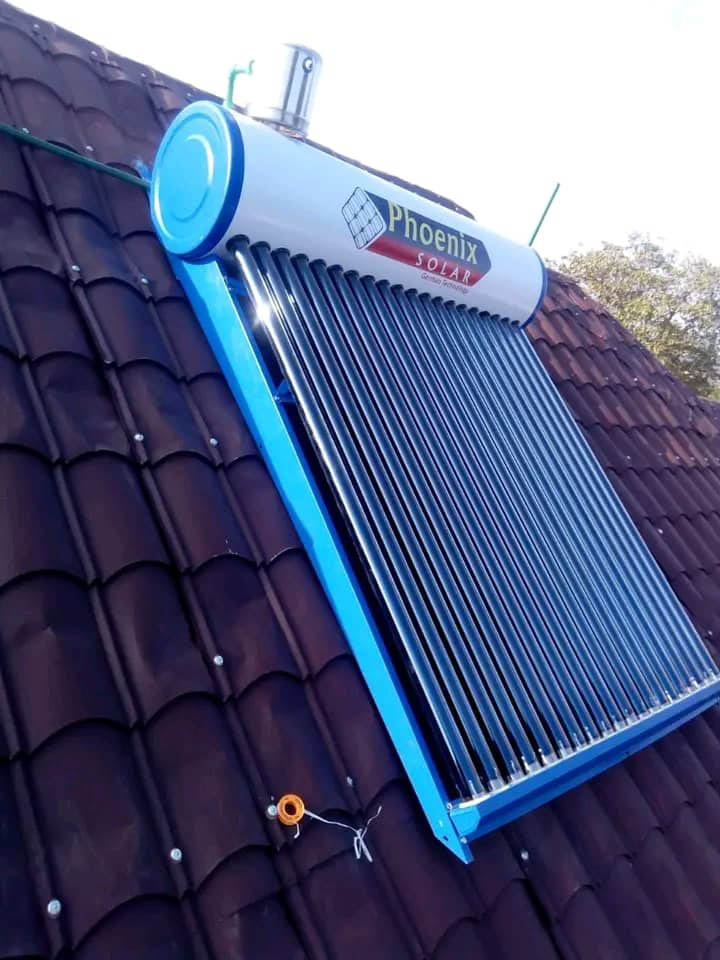 Solar Water Heaters For Sale in Kampala Uganda. Solar Water Heating System. Solar Systems Installation in Uganda. Solar Power Company in Uganda, Quality Matrix Technical Services Uganda, Ugabox