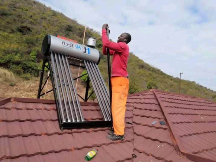 Solar Water Heaters For Sale in Kampala Uganda. Solar Water Heating System. Solar Systems Installation in Uganda. Solar Power Company in Uganda, Quality Matrix Technical Services Uganda, Ugabox