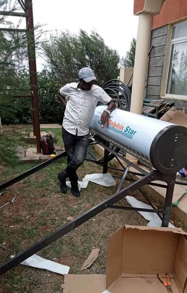 Solar Water Heaters For Sale in Kampala Uganda. Solar Water Heating System. Solar Systems Installation in Uganda. Solar Power Company in Uganda, Quality Matrix Technical Services Uganda, Ugabox