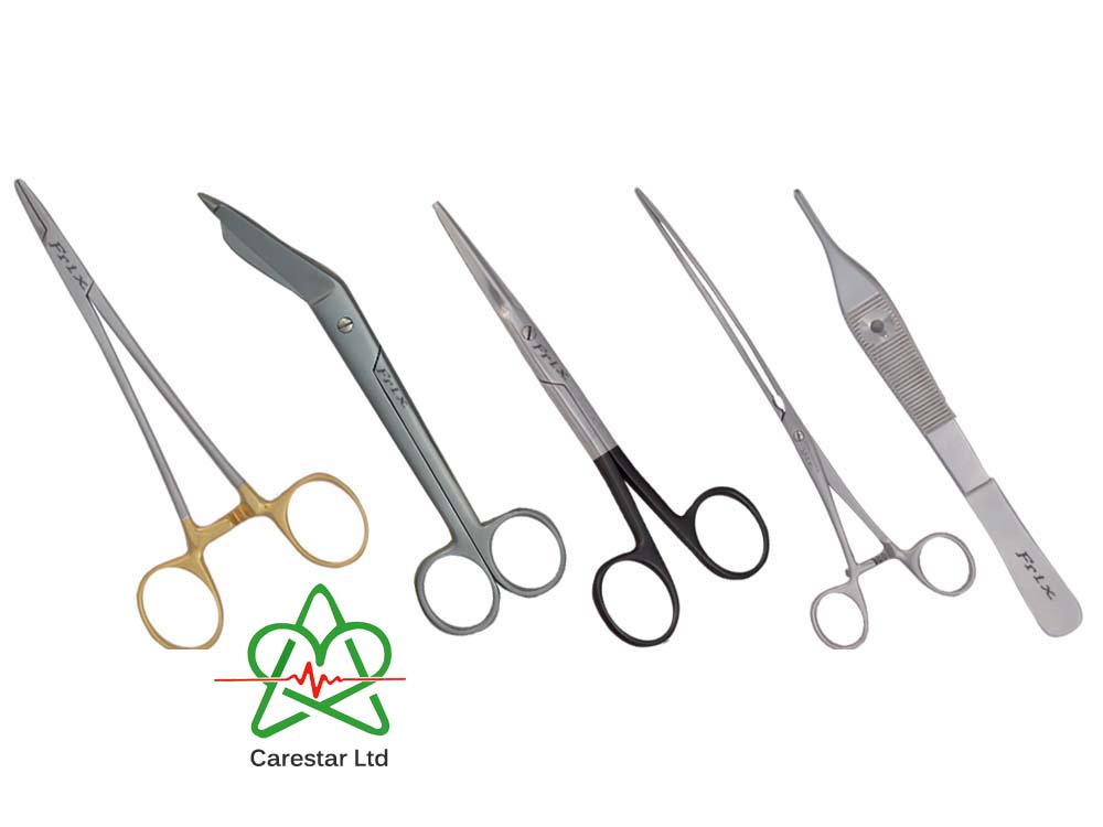 Surgical Instruments for Sale in Kampala Uganda. Stainless Steel Surgical Instruments Uganda, Medical Supply, Medical Equipment, Hospital, Clinic & Medicare Equipment Kampala Uganda. CareStar Ltd Uganda, Ugabox