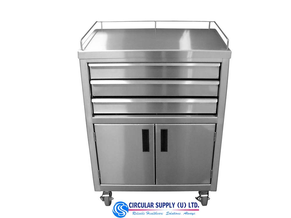 Anesthesia Trolleys for Sale in Kampala Uganda. Hospital Surgical Anesthesia Trolley/Cart in Uganda, Medical Supply, Medical Equipment, Hospital, Clinic & Medicare Equipment Kampala Uganda, Circular Supply Uganda, Ugabox