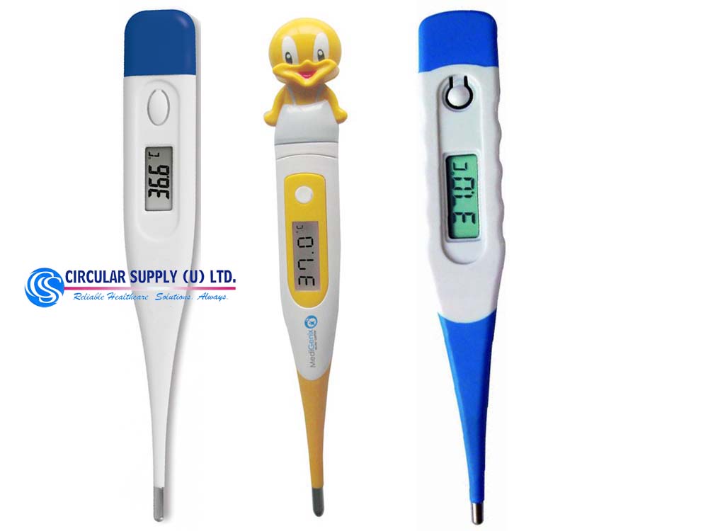 Digital Thermometers for Sale in Kampala Uganda. Body Temperature Devices, Diagnostic Equipment Uganda, Medical Supply, Medical Equipment, Hospital, Clinic & Medicare Equipment Kampala Uganda. Circular Supply Uganda, Ugabox