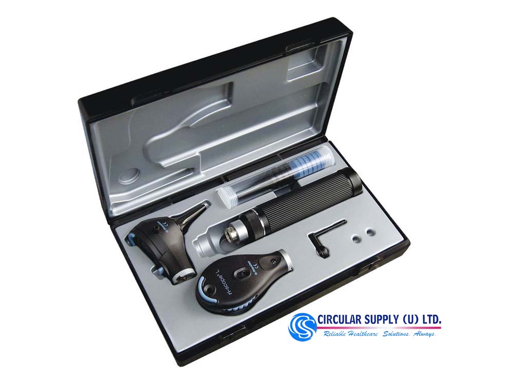 Oto-Ophthalmoscope Kits Set for Sale in Kampala Uganda. Diagnostic Medical Devices and Equipment Uganda, Medical Supply, Medical Equipment, Hospital, Clinic & Medicare Equipment Kampala Uganda. Circular Supply Uganda, Ugabox