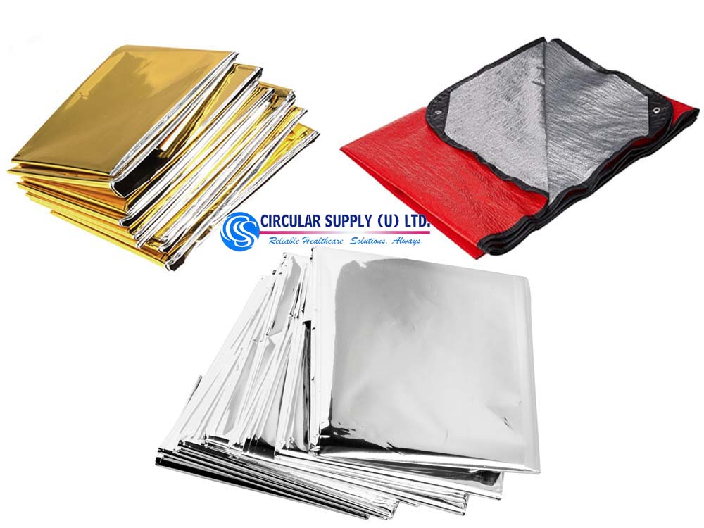 Emergency Blankets for Sale in Kampala Uganda. Emergency Medical Equipment, Emergency Kits, Emergency Blankets in Uganda, Medical Supply, Medical Equipment, Hospital, Clinic & Medicare Equipment Kampala Uganda, Circular Supply Uganda Ltd, Ugabox