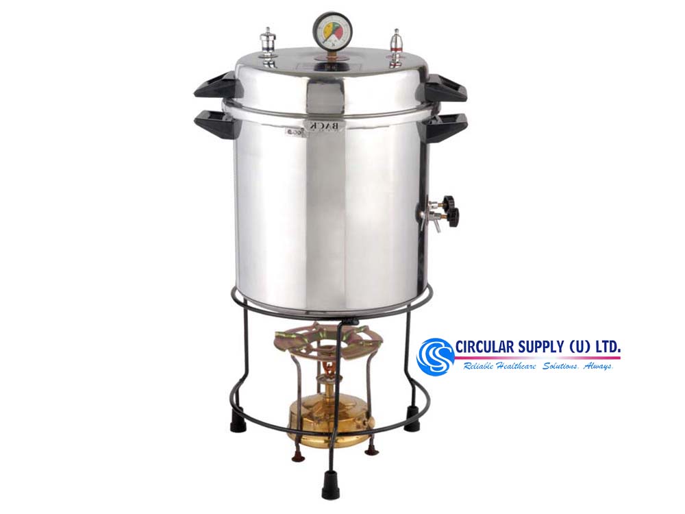 Non-Electric Autoclaves for Sale in Kampala Uganda. Sterilizing Medical Equipment Uganda, Medical Supply, Medical Equipment, Hospital, Clinic & Medicare Equipment Kampala Uganda. Circular Supply Uganda Ltd, Ugabox