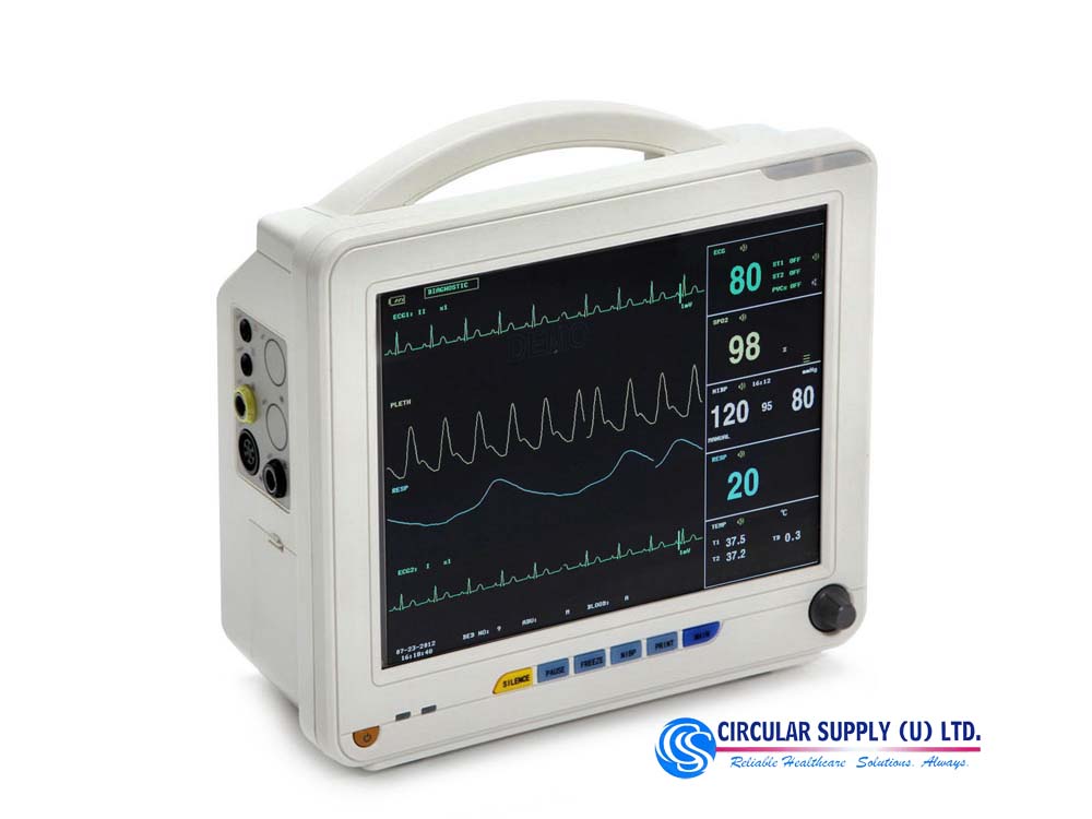 Patient Monitors for Sale in Kampala Uganda. Display Patient Screen, Imaging Medical Devices and Equipment Uganda, Medical Supply, Medical Equipment, Hospital, Clinic & Medicare Equipment Kampala Uganda. Circular Supply Uganda, Ugabox