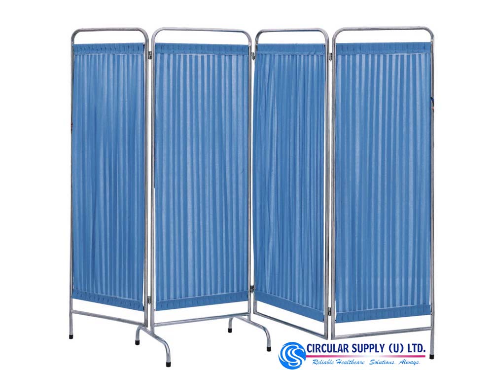 Stainless Ward Screens Washable for Sale Kampala Uganda. Medical Ward Curtain, Hospital Bed Screen Curtain, Ward Cloth Screens in Uganda, Medical Supply, Medical Equipment, Hospital, Clinic & Medicare Equipment Kampala Uganda, Circular Supply Uganda, Ugabox