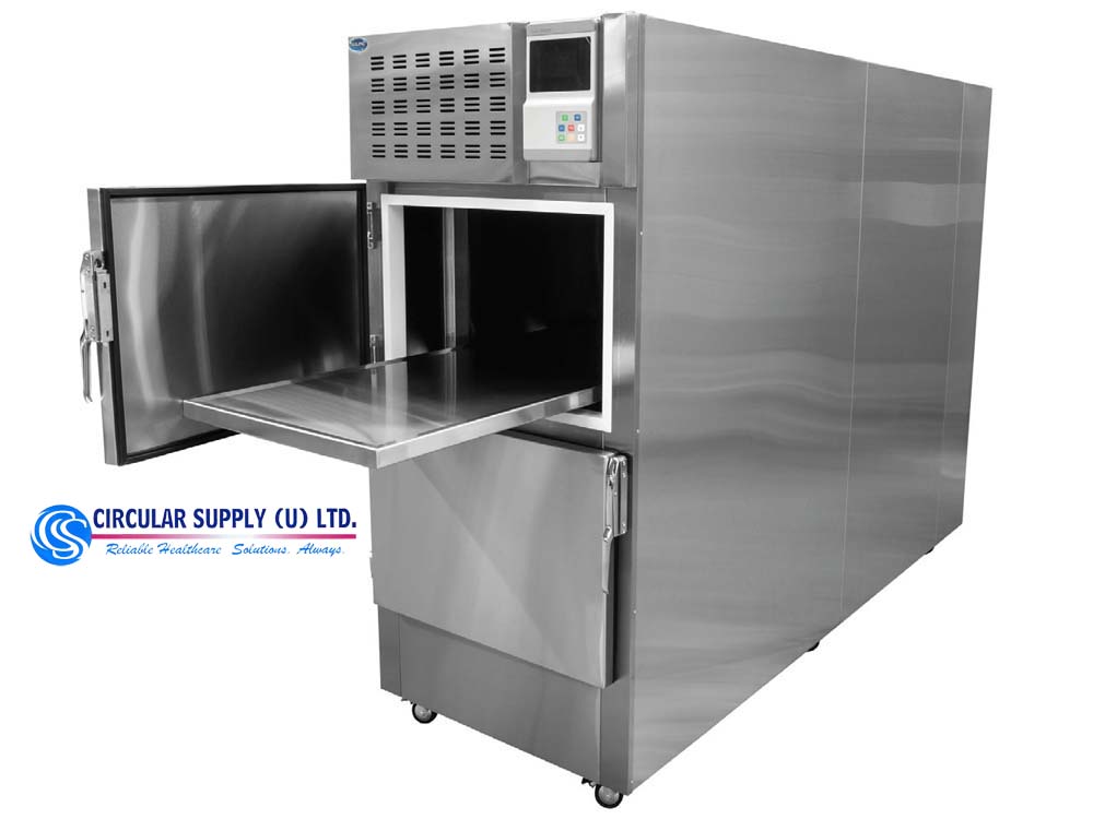 Mortuary Fridges for Sale in Kampala Uganda. Dead Body Storage Fridges, Medical Fridges, Medical Refrigeration in Uganda, Medical Supply, Medical Equipment, Hospital, Clinic & Medicare Equipment Kampala Uganda, Circular Supply Uganda, Ugabox