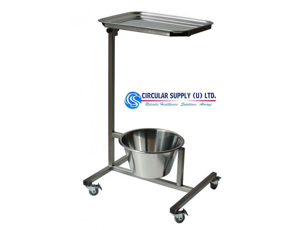 Mayo Trolleys for Sale in Kampala Uganda. Medical Trolleys Uganda, Medical Supply, Medical Equipment, Hospital, Clinic & Medicare Equipment Kampala Uganda. Circular Supply Uganda Ltd, Ugabox