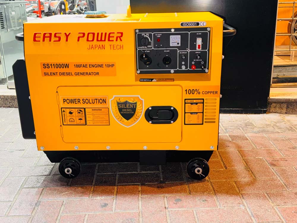 Generator Price Uganda. UGX: 4,000,000. 6KW Diesel Generator, SS11000W 186FAE Engine 10HP Silent Diesel Generator 100% Copper For Music Systems And Home Appliances & Electronics for Sale in Kampala Uganda. Farm/Agricultural Power/Electricity Generating Equipment Uganda. Machine World Uganda For Generators and Agro Equipment. Importer, Supplier, Distributor, Assembler and Installer of Domestic and Industrial Generators, Agro/Agricultural Machinery in Kampala-Uganda, East Africa: Kigali-Rwanda, Juba-South Sudan, DRC-Congo. Power Generating Machinery, Ugabox Marketing Platform Uganda | Ugabox.com
