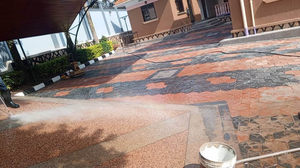 Floor Cleaning Services Uganda. Paver/Floor Tile Cleaning Company In Kampala Uganda. Macoi Roofings Uganda For Professional Cleaning Services In Kampala Uganda. Ugabox