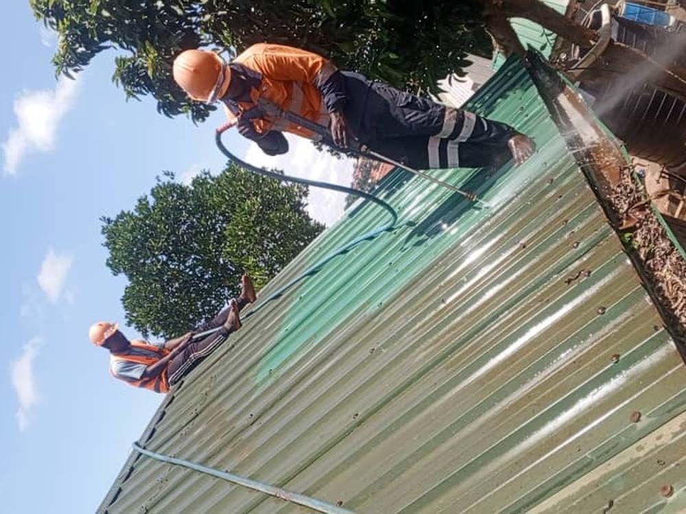 Roof Cleaning Services Uganda. Iron Sheets, Tile Roof Cleaning Company In Kampala Uganda. Macoi Roofings Uganda For Professional Cleaning Services In Kampala Uganda. Ugabox