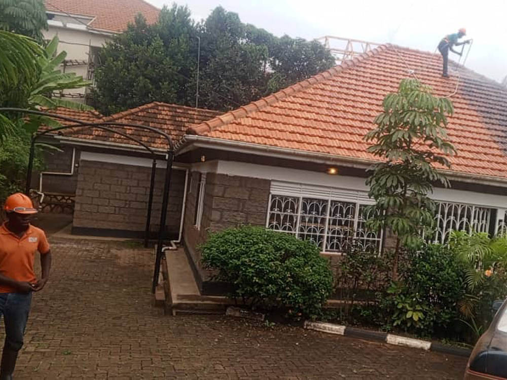 Roof Cleaning Services Uganda. Iron Sheets, Tile Roof Cleaning Company In Kampala Uganda. Macoi Roofings Uganda For Professional Cleaning Services In Kampala Uganda. Ugabox