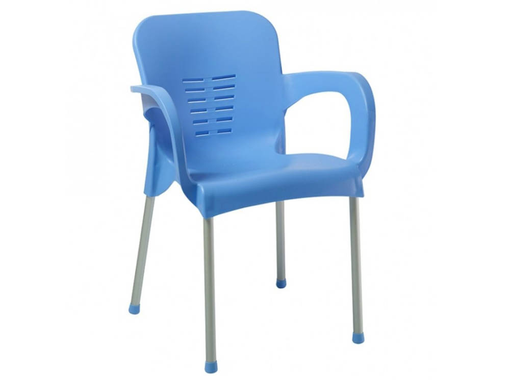 Comfort Armchair With Aluminium Legs Blue for Sale in Kampala Uganda. Hotel And Restaurant Furniture in Uganda. Hotel Laundry Equipment, Hotel/Restaurant Equipment Supplier in Kampala Uganda, East Africa: Kigali-Rwanda, Nairobi-Mombasa-Kenya, Juba-South Sudan, DRC-Congo, Tanzania, Ugabox