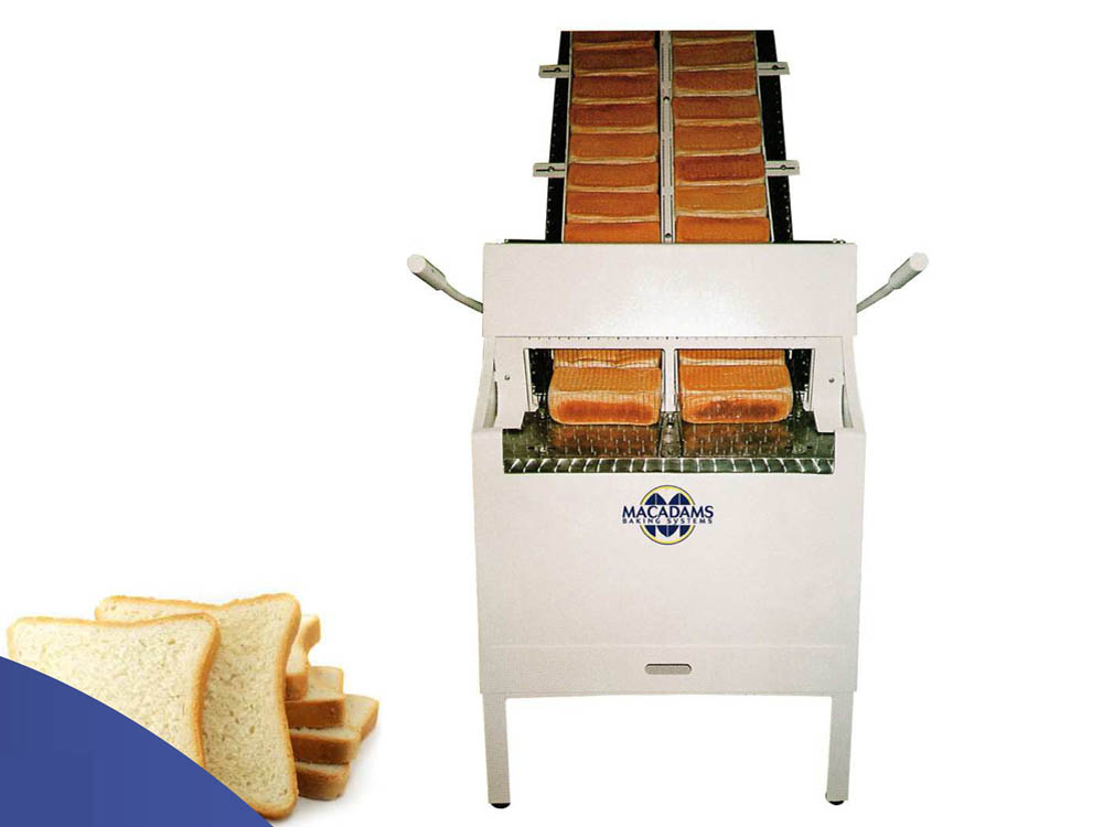 Macadams Gravity Feed Slicer KB for Sale in Kampala Uganda. Bakery Equipment, Macadams Baking Systems Uganda, Food Machinery And Air Conditioning Systems Supplier And Installer in Kampala Uganda. LM Engineering Ltd Uganda, Ugabox