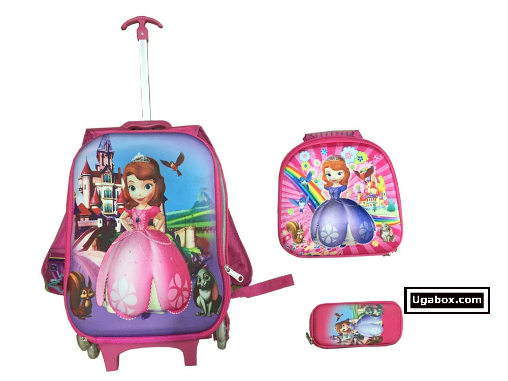 School Bags for Sale Uganda, Sophia Trolley School Bag, Konge Bags & Suitcases Store/Shop Kampala Uganda