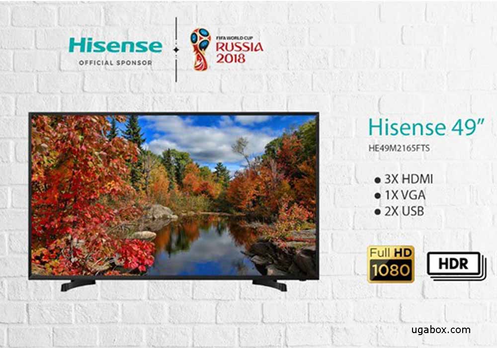 Hisense HE49M2165FTS TV Set, Kampala Uganda Electronics Shop