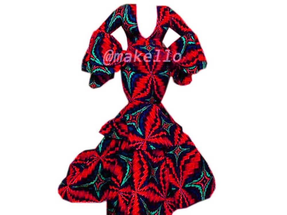 ElegantWomen's Dress Uganda, African Fashion Uganda, African Wear, African Prints, Kitenge Fashion Uganda, African Stylish Dresses in Uganda, African Design Fashion, At Makello Fashion Shop Kampala Uganda, Ugabox