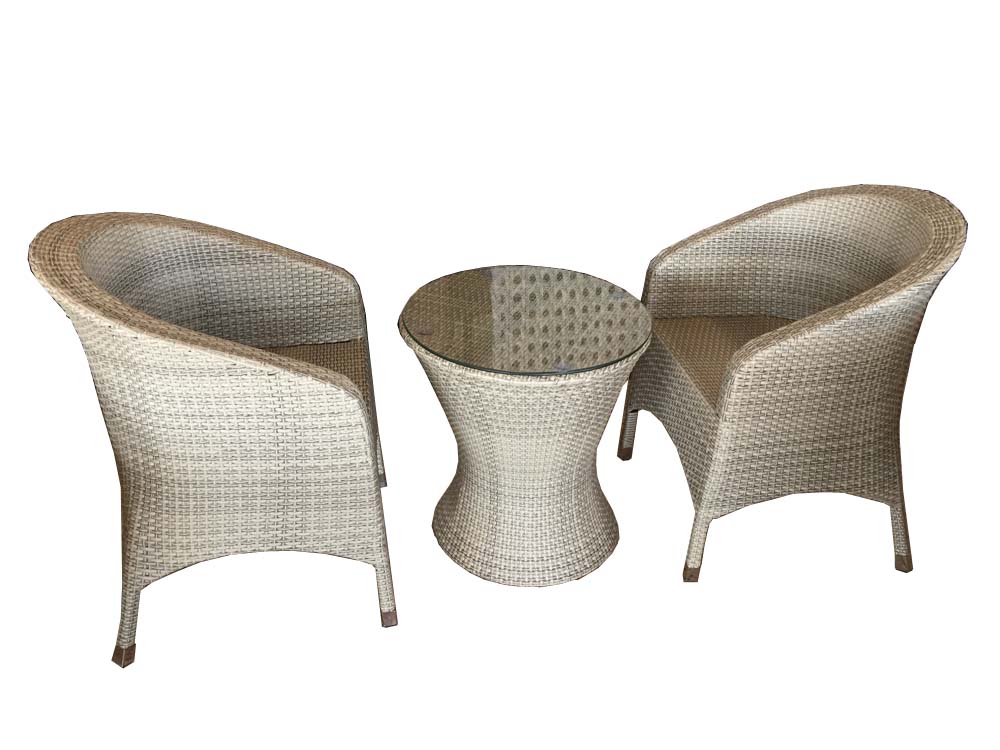Outdoor two chairs and round table for sale in Uganda, Garden and Outdoor Furniture Kampala Uganda, Balcony Patio Furniture, Resin Wicker, All Weather Wicker Uganda, Ugabox