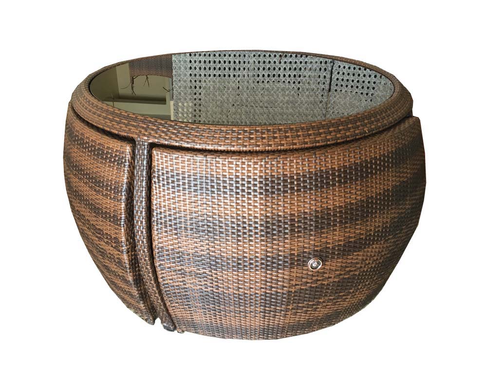 Outdoor Oval/Round Dining Set for sale in Uganda, Garden and Outdoor Furniture Kampala Uganda, Balcony Patio Furniture, Resin Wicker, All Weather Wicker Uganda, Ugabox