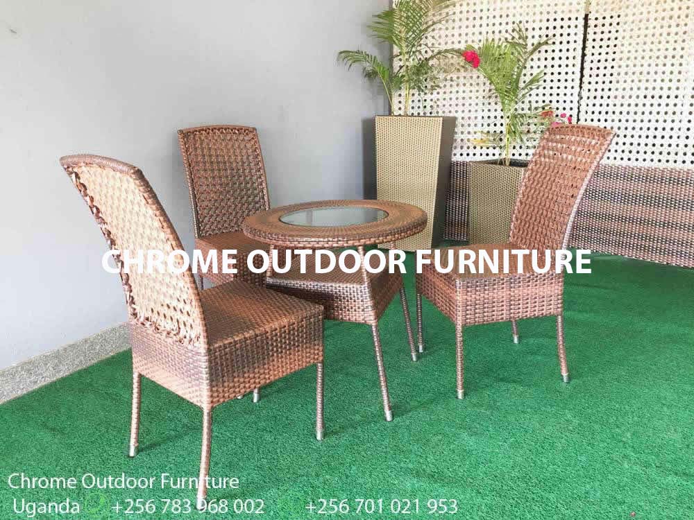 3 Outdoor Chairs and Coffee Table Uganda, Garden and Outdoor Furniture for Sale Kampala Uganda, Balcony, Patio Furniture Uganda, Resin Wicker, All Weather Wicker Uganda, Outdoor and Garden Furniture Manufacturer in Uganda, Ugabox