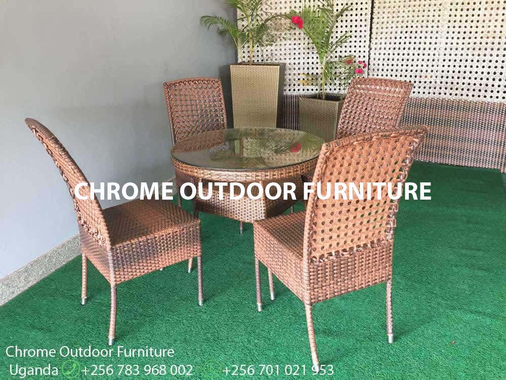 4 Outdoor Chairs and Coffee Table Uganda, Garden and Outdoor Furniture for Sale Kampala Uganda, Balcony, Patio Furniture Uganda, Resin Wicker, All Weather Wicker Uganda, Outdoor and Garden Furniture Manufacturer in Uganda, Ugabox