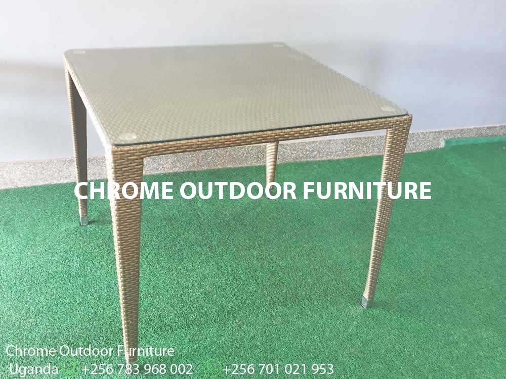 Glass Dining Table Uganda, Garden and Outdoor Furniture for Sale Kampala Uganda, Balcony, Patio Furniture Uganda, Resin Wicker, All Weather Wicker Uganda, Outdoor and Garden Furniture Manufacturer in Uganda, Ugabox