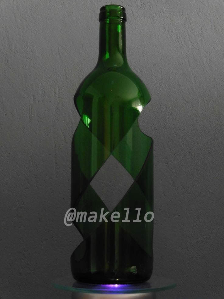 Cut Glass Bottle Lamp, Home Decor Uganda, Decorative Pieces Uganda, Wedding, Event, Hotel, Restaurant and Home Decorative Products in Kampala Uganda, At Makello Home Decor Shop Kampala Uganda, Ugabox