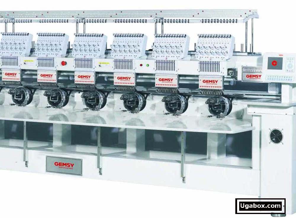 GEMSY Tubular Embroidery Machine for Sale Kampala Uganda. Sew Model: GEMT S1206, Sewing Equipment, Industrial Sewing Machinery Kampala Uganda